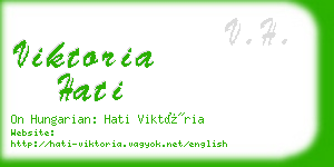 viktoria hati business card